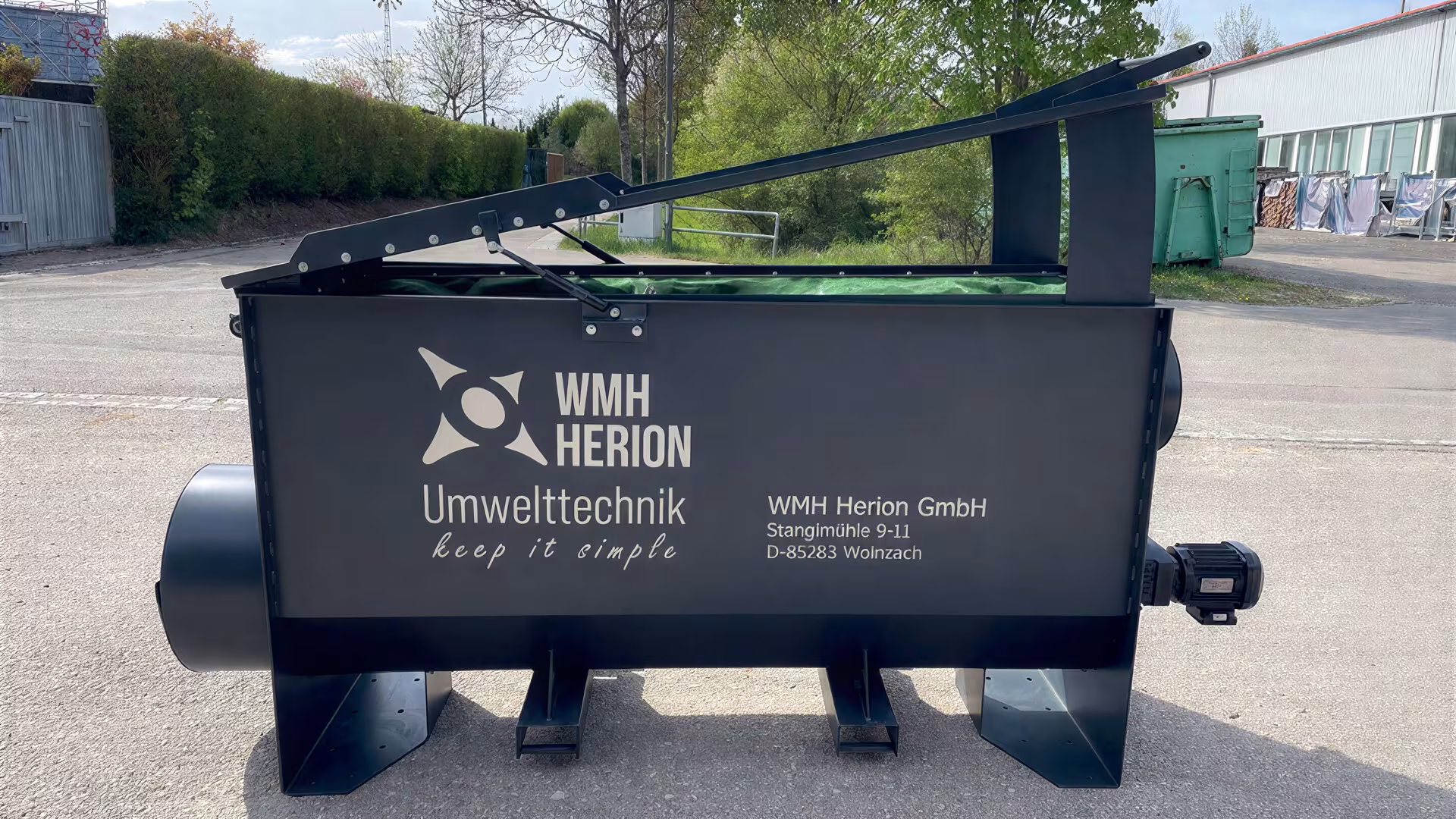 Windsichter WMH Herion WS 730 – Trennung von Leicht- und Schwerstoffen